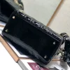 Black lacquer, classic 5 compartments 24cm - Image 4
